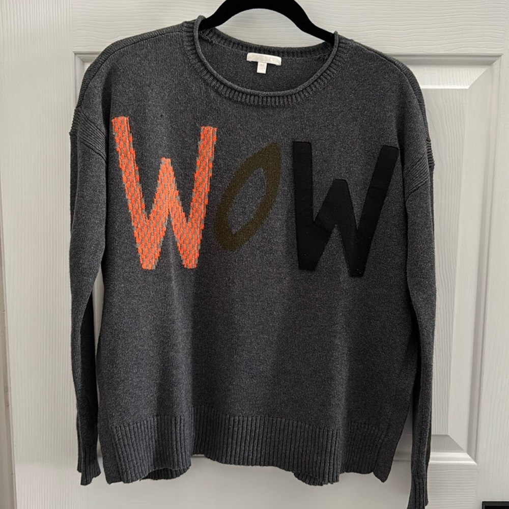 Lisa Todd “Wow” sweater medium
